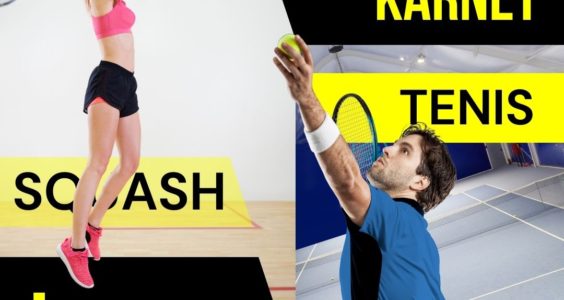 KARNET NA SQUASH LUB TENIS ZIEMNY