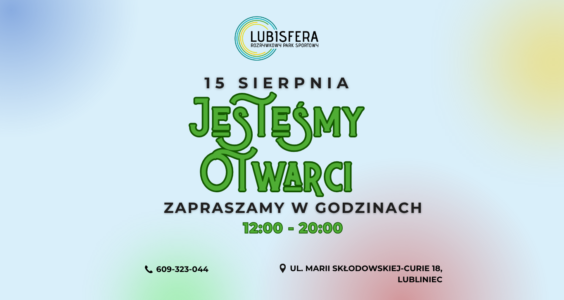 Jesteśmy otwarci