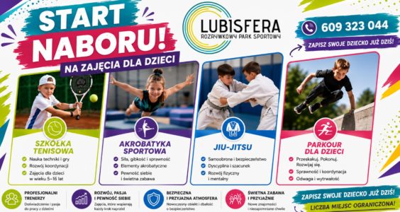 START NABORU NA ZAJĘCIA DLA DZIECI NA ROK SZKOLNY 2026/2027